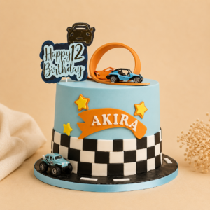 Rennfahrer-Torte „Speed Race"